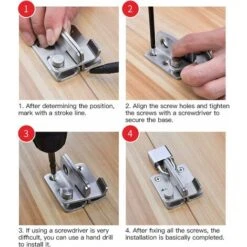 2 Pièces Loquet Porte Cadenas Droit Ouvert Moraillon Cadenas Verrou De Porte à Pêne Petite Antivol Loquet Acier Inoxydable Avec 8 Vis Minuscule Fermoir à Cadenas Applicable Aux Diverses Portes 8 2 Pièces Loquet Porte Cadenas Droit Ouvert Moraillon Cadenas Verrou De Porte à Pêne Petite Antivol Loquet Acier Inoxydable Avec 8 Vis Minuscule Fermoir à Cadenas Applicable Aux Diverses Portes -Promos Matériel Boutique 58683113 4