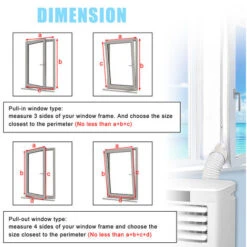 Randaco 400CM Etanchéité Des Fenêtres Pour Climatiseur Mobile Et Sèche-Linge - Fonctionne Avec Toutes Les Unités De Climatisation Mobiles 9 Randaco 400CM Etanchéité Des Fenêtres Pour Climatiseur Mobile Et Sèche-Linge - Fonctionne Avec Toutes Les Unités De Climatisation Mobiles -Promos Matériel Boutique 58741810 5