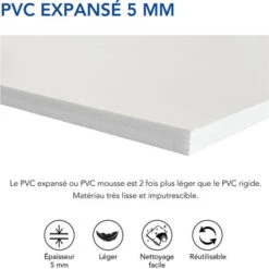 Pochoir Extincteur (W0203). Marquage Au Sol Extincteur. Taille Au Choix. PVC Expansé 5mm. Signalisation Incendie - 300 X 300 Mm -Promos Matériel Boutique 58823624 5
