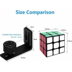 Ajustable Guide De Plancher Mur / Porte Guide Inférieur Pour Porte En Bois Coulissante, Noir -Promos Matériel Boutique 58831812 4