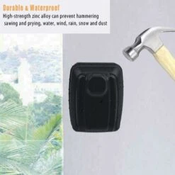 Boîte à Clés Sécurisée, Boîte à Clés Murale En Alliage De Zinc étanche, Boîte à Clé Avec Protection Par Mot De Passe, Boîte à Clé Fixée Au Mur Pour L'école De Garage à Domicile -Promos Matériel Boutique 58831913 3