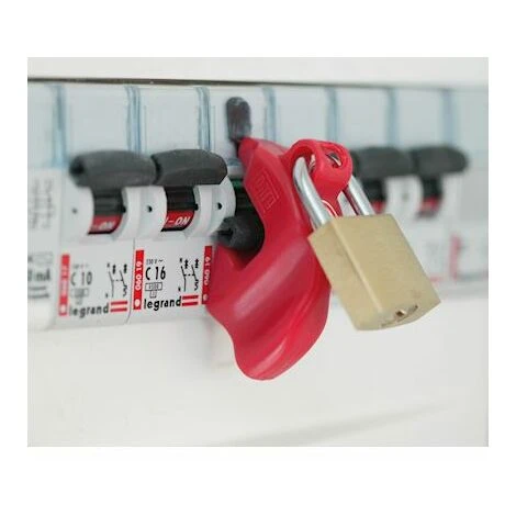 Condamnateur Disjoncteur - Avec Cadenas - Catu Al-201-c/1 1 Condamnateur Disjoncteur - Avec Cadenas - Catu Al-201-c/1