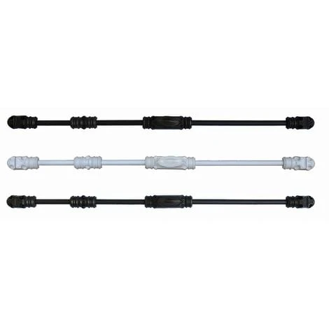 Crémone Rustique Fonctionnelle ROLLINGER + Sachet D'accessoires Pour Tringle 16x8 - Brut - CRF168BT6EBRUT 1 Crémone Rustique Fonctionnelle ROLLINGER + Sachet D'accessoires Pour Tringle 16x8 - Brut - CRF168BT6EBRUT