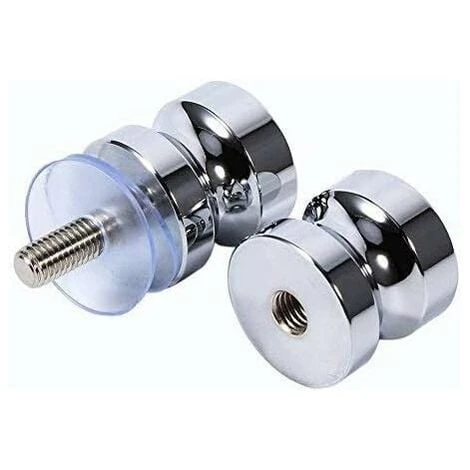 Déstockage Poignée De Porte Salle De Bains Ronde En Alliage D'aluminium Douche Simple Face Verre Pull Bouton Foe Salle De Bain Douche Armoire Poignée 4 Déstockage Poignée De Porte Salle De Bains Ronde En Alliage D'aluminium Douche Simple Face Verre Pull Bouton Foe Salle De Bain Douche Armoire Poignée – Image 4