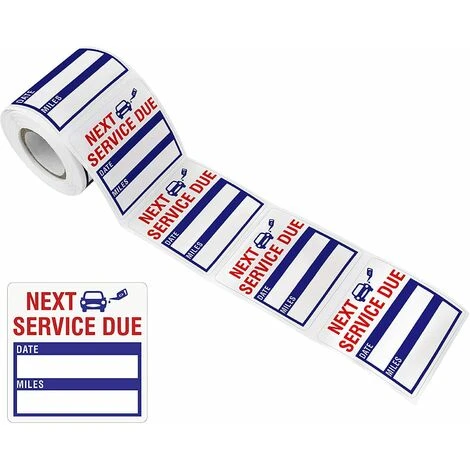 Déstockage Autocollants De Fenêtre De Voiture Feuilles De Changement D'huile Avis Clair Étiquettes De Service 150 Pièces/rouleau Autocollants De Rappel De Changement D'huile/d'entretien 2x2 Pouces -b 1 Déstockage Autocollants De Fenêtre De Voiture Feuilles De Changement D'huile Avis Clair Étiquettes De Service 150 Pièces/rouleau Autocollants De Rappel De Changement D'huile/d'entretien 2x2 Pouces -b