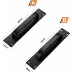 Déstockage Poignée De Porte De Grange, 2 Pièces Poignée De Porte Coulissante Poignées De Cuisine Poignée De Porte Coulissante Poignée De Porte En Alliage D'aluminium Poignée De Porte Armoire Pour Me 9 Déstockage Poignée De Porte De Grange, 2 Pièces Poignée De Porte Coulissante Poignées De Cuisine Poignée De Porte Coulissante Poignée De Porte En Alliage D'aluminium Poignée De Porte Armoire Pour Me -Promos Matériel Boutique 59854155 5