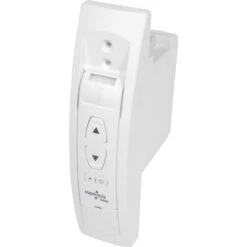 Enrouleur De Sangle Universel électrique Superrollo GW60 Motorisation Pour Volet Roulant 4 En 1 Pour Volets Roulants Jusqu'à 25 Kg, Sonde Solaire Incluse, Pour Montage En Saillie Et Encastré, Blanc.