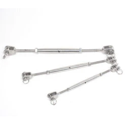 Ridoir M6 2 Pièces, Tendeur De Câble En Acier Inoxydable Tendeur ﬁl Avec Embouts Soudés Et Fermés LO-Ron -Promos Matériel Boutique 60154970 3