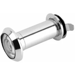 Judas De Porte De 14 Mm Pour Portes De 35 à 55 Mm - Grand Angle De Vue De 200 ° - Avec Protection De Confidentialité Robuste