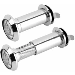 Judas De Porte De 14 Mm Pour Portes De 35 à 55 Mm - Grand Angle De Vue De 200 ° - Avec Protection De Confidentialité Robuste -Promos Matériel Boutique 60604506 5