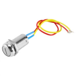 Interrupteur D'Allumage,Commutateur Cl Contacteur Cl Electrique 2 Fils Cls De Verrouillage De Universel Tanche