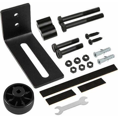 Guide De Plancher, Guide-porte Coulissante Réglable, Rail De Porte Coulissante Au Sol Avec 8 Options De Configuration, Pour Porte De Grange, Portes Coulissantes,VEBTles 2 Guide De Plancher, Guide-porte Coulissante Réglable, Rail De Porte Coulissante Au Sol Avec 8 Options De Configuration, Pour Porte De Grange, Portes Coulissantes,VEBTles – Image 2