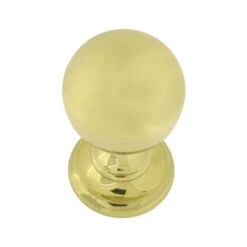 Boule De Rampe D'escalier En Laiton Poli Diamètre 65 Mm, BOWL Laiton