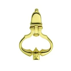 Heurtoir CLOCHE Petit Modèle, En Laiton Poli, Classique