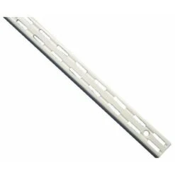 Crémaillere 3201 Double Perforation Hauteur 229cm En Epoxy Blanc
