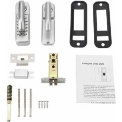 Serrure à Code Mécanique étanche, Combinaison De Code à 1 à 11 Chiffres Mot De Passe De Sécurité Serrure Codée Serrure De Porte à Combinaison Mécanique Sans Clé Pour Porte De Bureau En Bois JUNJUN -Promos Matériel Boutique 64191732 5