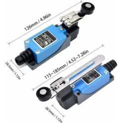 Interrupteur Course Réglable, 4 Pièces Interrupteurs Course Momentanés, Interrupteurs Fin Course Momentanés, Interrupteur Fin Course Métal, Limiter L'actionneur Momentané, Étanche, Anti-Électricité 7 Interrupteur Course Réglable, 4 Pièces Interrupteurs Course Momentanés, Interrupteurs Fin Course Momentanés, Interrupteur Fin Course Métal, Limiter L'actionneur Momentané, Étanche, Anti-Électricité -Promos Matériel Boutique 64529158 3