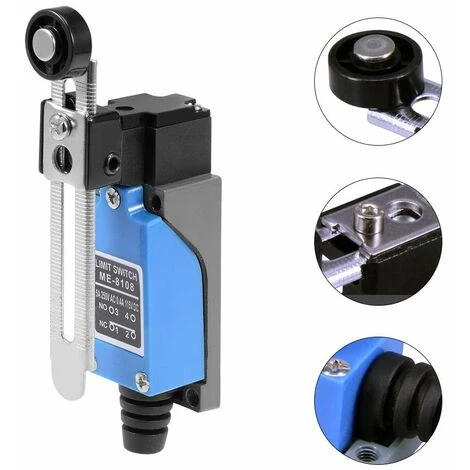 Interrupteur Course Réglable, 4 Pièces Interrupteurs Course Momentanés, Interrupteurs Fin Course Momentanés, Interrupteur Fin Course Métal, Limiter L'actionneur Momentané, Étanche, Anti-Électricité 4 Interrupteur Course Réglable, 4 Pièces Interrupteurs Course Momentanés, Interrupteurs Fin Course Momentanés, Interrupteur Fin Course Métal, Limiter L'actionneur Momentané, Étanche, Anti-Électricité – Image 4
