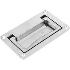 Poignée Pliable Armoire De Commande Industrielle Boîte électrique Poignée De Porte Alliage De Zinc Sablage (grand)-BDD