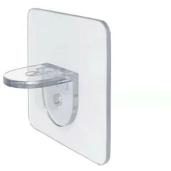 [16 Pièces] Support De Sol D'armoire Autocollant, Renforcé Adhésif Pour Support D'étagère, Support D'étagère Sans Perçage, Support De Sol, Support D'étagère, Support D'étagère En Verre Transparent -Promos Matériel Boutique 65629041 3