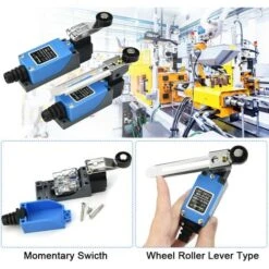 DENUOTOP 2 Pcs Interrupteur Fin De Course ME-8108 Contacteur Fin De Course AC250V Fin De Course Telemecanique Contact De Fin De Course Switch Fin De Course Pour Machine Automatique Industrie 7 DENUOTOP 2 Pcs Interrupteur Fin De Course ME-8108 Contacteur Fin De Course AC250V Fin De Course Telemecanique Contact De Fin De Course Switch Fin De Course Pour Machine Automatique Industrie -Promos Matériel Boutique 65887766 3