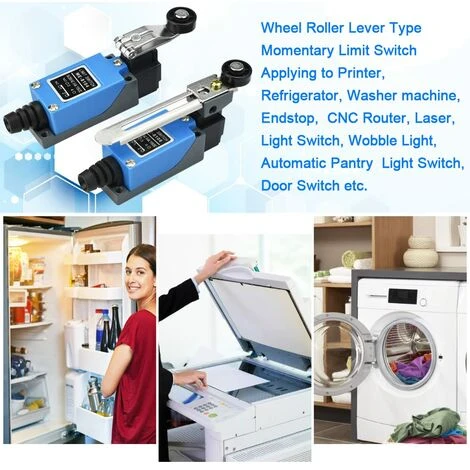 DENUOTOP 2 Pcs Interrupteur Fin De Course ME-8108 Contacteur Fin De Course AC250V Fin De Course Telemecanique Contact De Fin De Course Switch Fin De Course Pour Machine Automatique Industrie 5 DENUOTOP 2 Pcs Interrupteur Fin De Course ME-8108 Contacteur Fin De Course AC250V Fin De Course Telemecanique Contact De Fin De Course Switch Fin De Course Pour Machine Automatique Industrie – Image 5