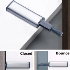Lot De 10 Tampon Amortisseur Charnière Loquet Fermetures Push To Open Aimant Porte Pour Armoire Tiroir -Promos Matériel Boutique 65973618 5