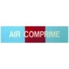 Etiquette Air Comprimé 100x30x10mm Paquet De 5 Pièces Réf 215619 SELF CLIMAT, Etiquette Air Comprimé