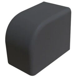 Capuchons Pour Pivot De Portail - Gris Anthracite - Sachet De 2 Pcs