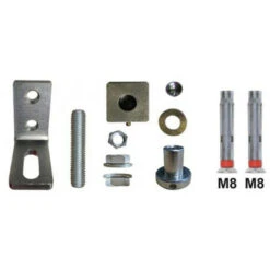 Pivot De Portail Acier Sans Seuil à Cheviller - Carré 35 X 35 Mm - Kit Fixation Haute Et Basse -Promos Matériel Boutique 66357838 3