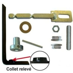 Pivot De Portail Bois Sans Seuil Fixé à La Résine - Kit Fixation Haute Et Basse 5 Pivot De Portail Bois Sans Seuil Fixé à La Résine - Kit Fixation Haute Et Basse -Promos Matériel Boutique 66358053 3