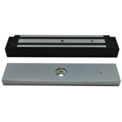 Ventouse électromagnétique à Rupture De Courant Izyx - 300kg - 12 Ou 24 V DC - A Encastrer - Gris