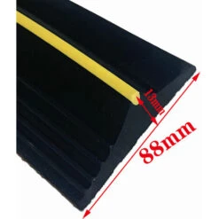 Joint De Seuil De Porte De Garage Universel Résistant Aux Intempéries - 13 Mm D'épaisseur - Noir (1 M De Longueur) Ephé -Promos Matériel Boutique 66742330 3