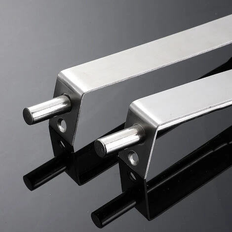 1 Paire De Loquets De Porte De 20 Cm - En Acier Inoxydable Robuste - Pour Portes Secondaires Primaires - Double Ouverture De Sécurité Ephé 4 1 Paire De Loquets De Porte De 20 Cm - En Acier Inoxydable Robuste - Pour Portes Secondaires Primaires - Double Ouverture De Sécurité Ephé – Image 4