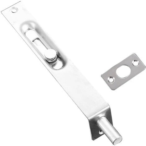 1 Paire De Loquets De Porte De 20 Cm - En Acier Inoxydable Robuste - Pour Portes Secondaires Primaires - Double Ouverture De Sécurité Ephé 5 1 Paire De Loquets De Porte De 20 Cm - En Acier Inoxydable Robuste - Pour Portes Secondaires Primaires - Double Ouverture De Sécurité Ephé – Image 5