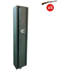 Armoire à Fusils Blindée à Combinaison électronique 5 Places Shield Plus