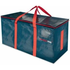 WRAPPYBAG® Lot 4 Sacs De Rangement XXL Pour Déménagement Et Voyage (76 X 38 X 36 Cm) – Solide & Étanche Avec Poignées Renforcées – Vêtement / Couette