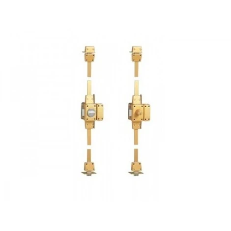 Verrou 3 Points à Bouton - Cylindre 65 Mm - Gauche - 15100655HB3 1 Verrou 3 Points à Bouton - Cylindre 65 Mm - Gauche - 15100655HB3