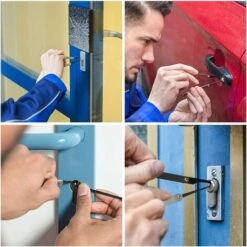 Solde- AGILITY, Entretien De Serrure Et Verrou, AGILITY Kit Crochetage Serrure 16 Pièces - Lockpicking Tool Set En Acier Inoxydable Verrouillage Pick, Pour Serruriers Débutant Et Pro -Promos Matériel Boutique 67905955 5