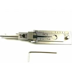 Solde- AGILITY, Entretien De Serrure Et Verrou, AGILITY SC1 LiShi Tools 2 En 1 Outils De Crochetage De Serrure Pour Serrurier Professionnel SC1 LiShi Decord Et Pick Set -Promos Matériel Boutique 67906012 3