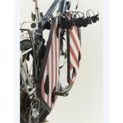 Mottez Protection Porte Vélo En Mousse PE Haute Densité Rouge Et Blanc 38x58x1,5cm Voiture Camping Car Remorque Visibilité Sécurité -Promos Matériel Boutique 68071414 4