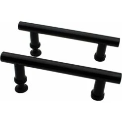 Lot De 2 Poignées De Porte De Douche En Acier Inoxydable - Pièces De Rechange De 145 Mm De Trou à Trou