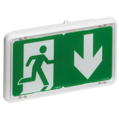 Legrand BAES D'évacuation Saillie à LEDs 45lm 1h Plastique IP43 IK07 SATI Connecté Visibilité Augmentée Pour ERP Et ERT - 062525 1 Legrand BAES D'évacuation Saillie à LEDs 45lm 1h Plastique IP43 IK07 SATI Connecté Visibilité Augmentée Pour ERP Et ERT - 062525