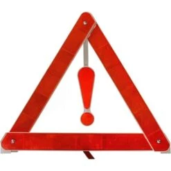 RHAFAYRE Triangles De Signalisation Pour Auto,Triangle Voiture Triangle Plaque D'Avertissement Réfléchissant Panneau De Stationnement Sécurisé Kit Voiture Avec Pour Véhicules à Moteur Triangle De Sécu