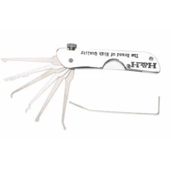 Ensemble De Crochetage De Serrure Pliable 7 En 1 Ensemble De Crochets De Verrouillage En Acier Inoxydable Avec Cle Kit 10.51.33.7 CM-BDD -Promos Matériel Boutique 68980401 3