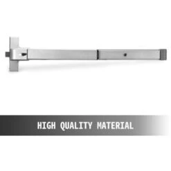 VEVOR Serrure Pousser Barre Urgence 71-91 Cm Appropriée Avec Poignée -Promos Matériel Boutique 69342640 3