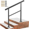 VEVOR Rampe Escalier Main Courante Alu Garde-Corps 75kg 2-3 Marches 91 X 89,5 Cm