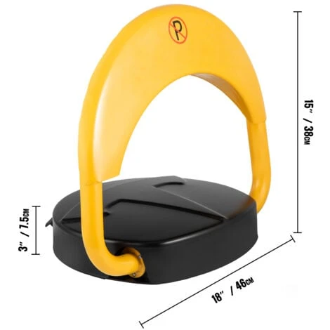 VEVOR Barriere De Parking Rabattable, Controle A Distance 15m Verrou De Stationnement Avec Telecommande, Systeme DeAlarme Intelligent Integre Serrure De Stationnement, Proteger Espace Prive Commercial 2 VEVOR Barriere De Parking Rabattable, Controle A Distance 15m Verrou De Stationnement Avec Telecommande, Systeme DeAlarme Intelligent Integre Serrure De Stationnement, Proteger Espace Prive Commercial – Image 2