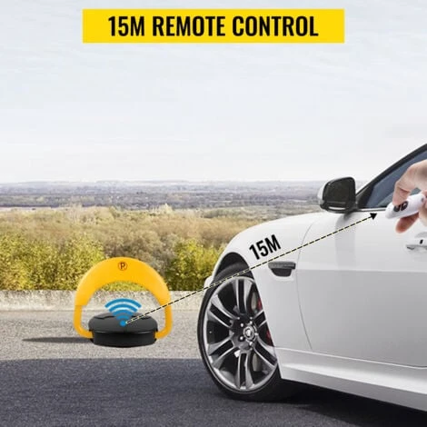 VEVOR Barriere De Parking Rabattable, Controle A Distance 15m Verrou De Stationnement Avec Telecommande, Systeme DeAlarme Intelligent Integre Serrure De Stationnement, Proteger Espace Prive Commercial 4 VEVOR Barriere De Parking Rabattable, Controle A Distance 15m Verrou De Stationnement Avec Telecommande, Systeme DeAlarme Intelligent Integre Serrure De Stationnement, Proteger Espace Prive Commercial – Image 4