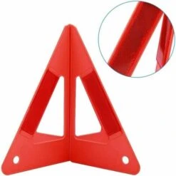 Triangle De Signalisation,Portable Voiture Panne D'urgence Avertissement Réfléchissant La Sécurité Routière Panneau Stop -Promos Matériel Boutique 69713154 3